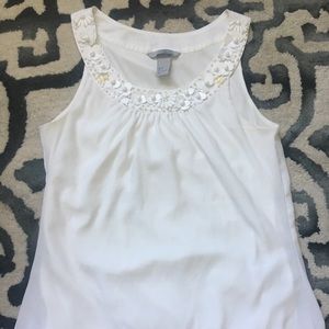 H&M white top size 4